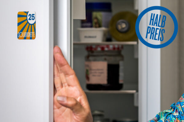 Solarvignette Kühlschrank