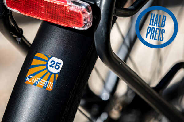 Solarvignette E-Bike
